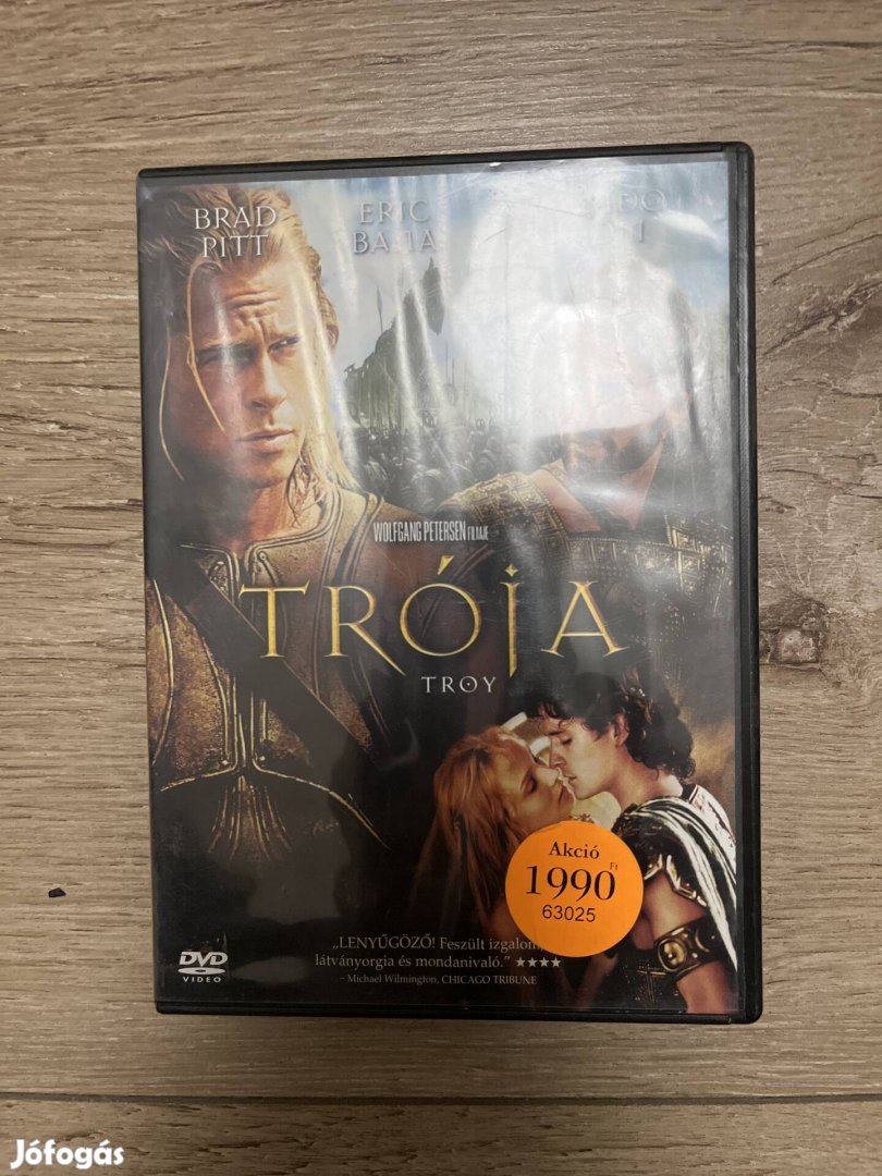 Trója dvd.     