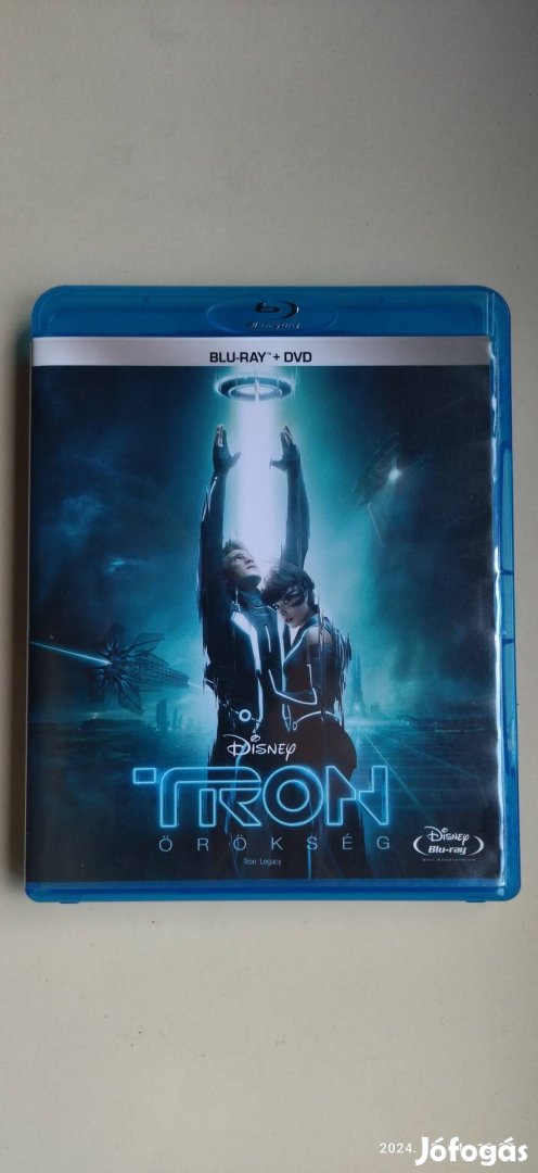 Tron: Örökség Blu-ray + DVD Magyar Blu ray Dvd Lemez Jeff Bridges 