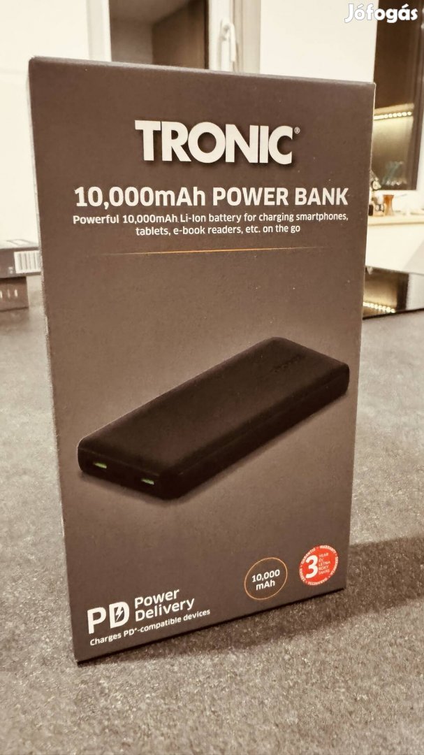 Tronic 10.000 mAh powerbank bontatlan új eladó