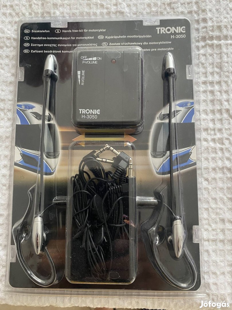 Tronic h3050 sisakbeszélő szett új 