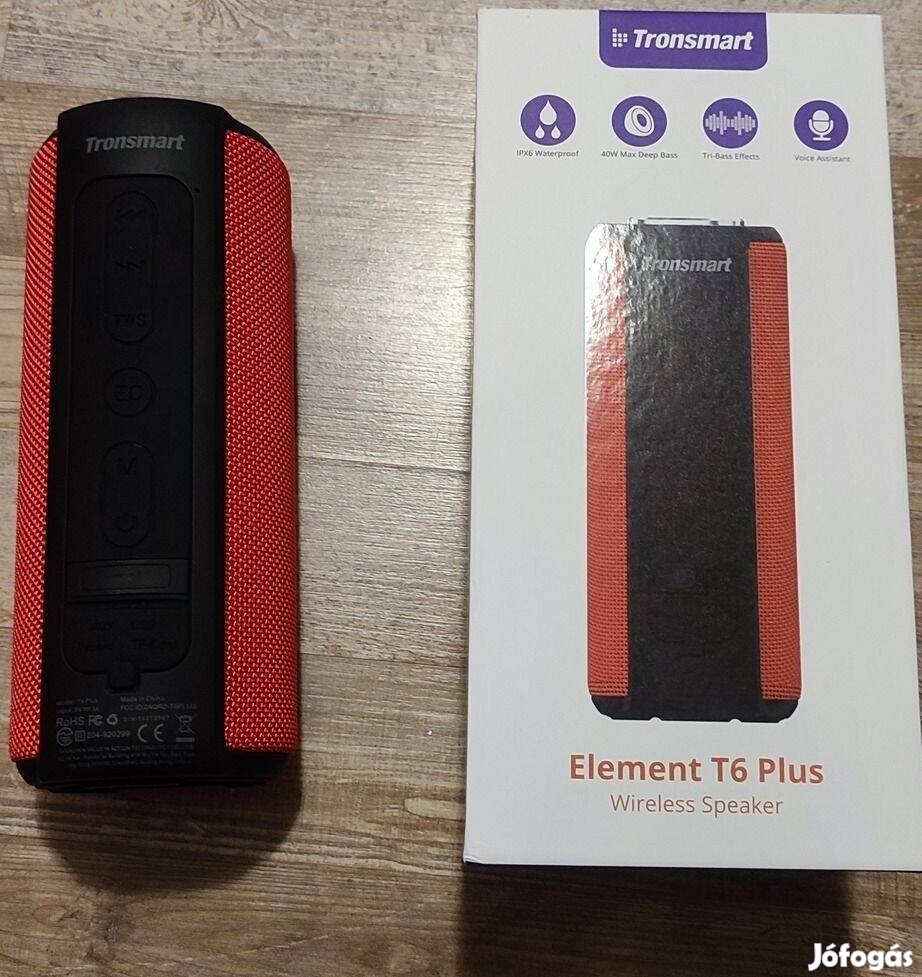 Tronsmart T6 Plus 40W vezeték nélküli hangszóró