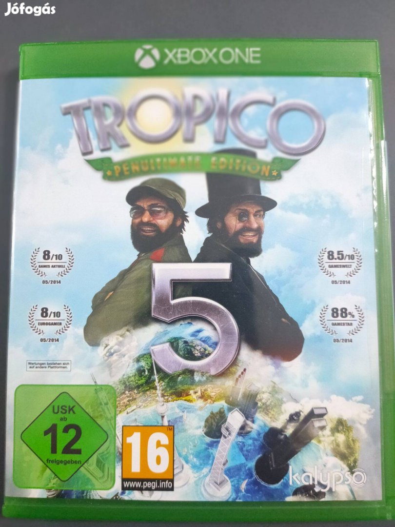 Tropico 5 Xbox One S X SX Játék Debrecenben Eladó