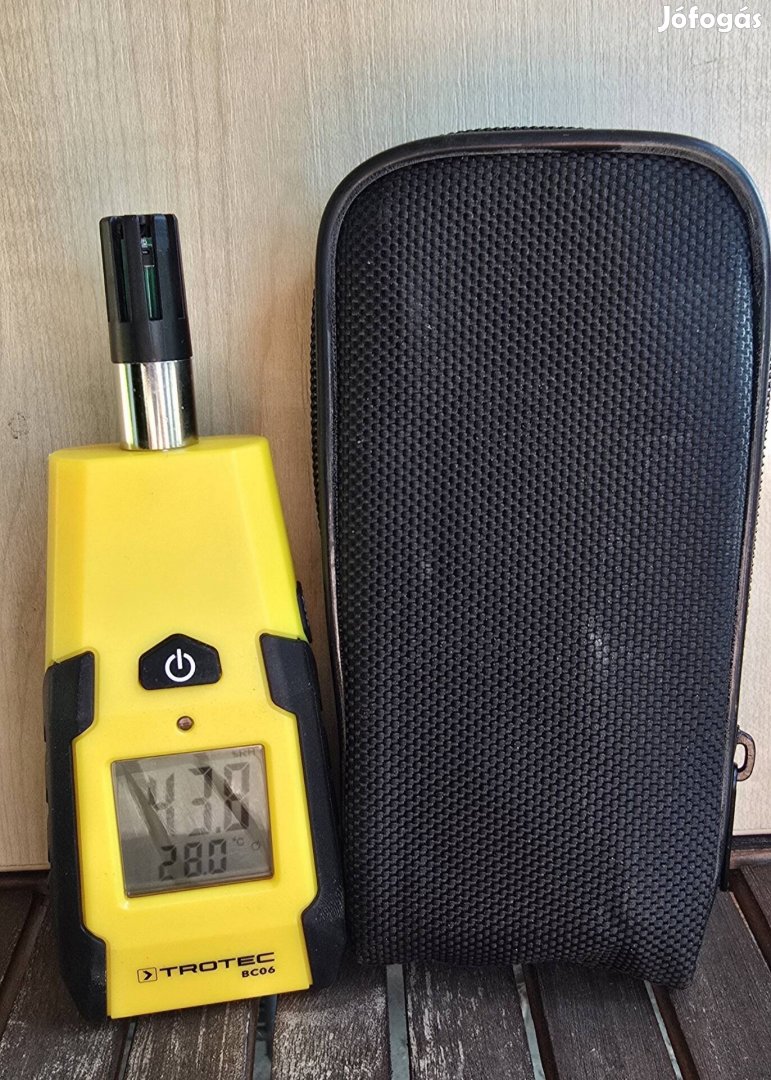 Trotec BC06 Hő és páratartalom mérő