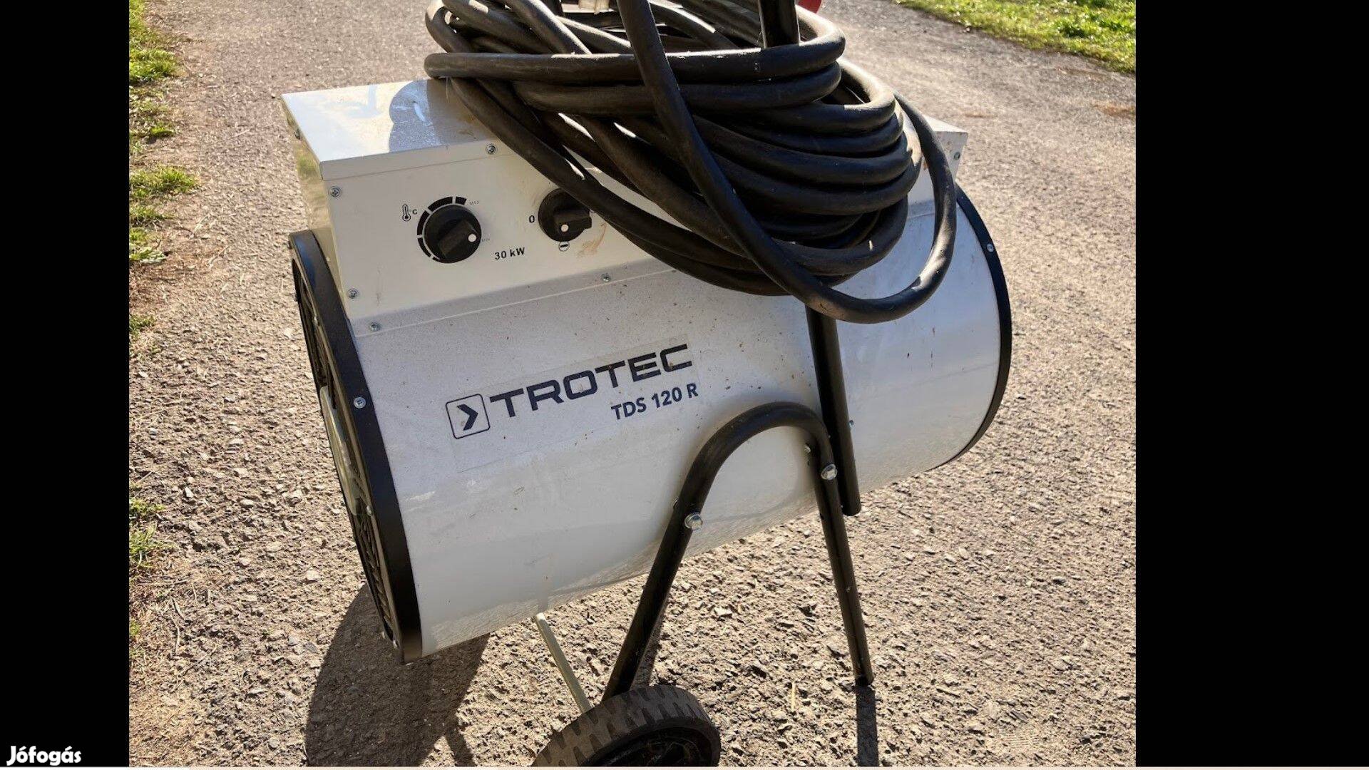 Trotec TDS 120 R Elektromos ipari hőlégbefúvó, hősugárzó