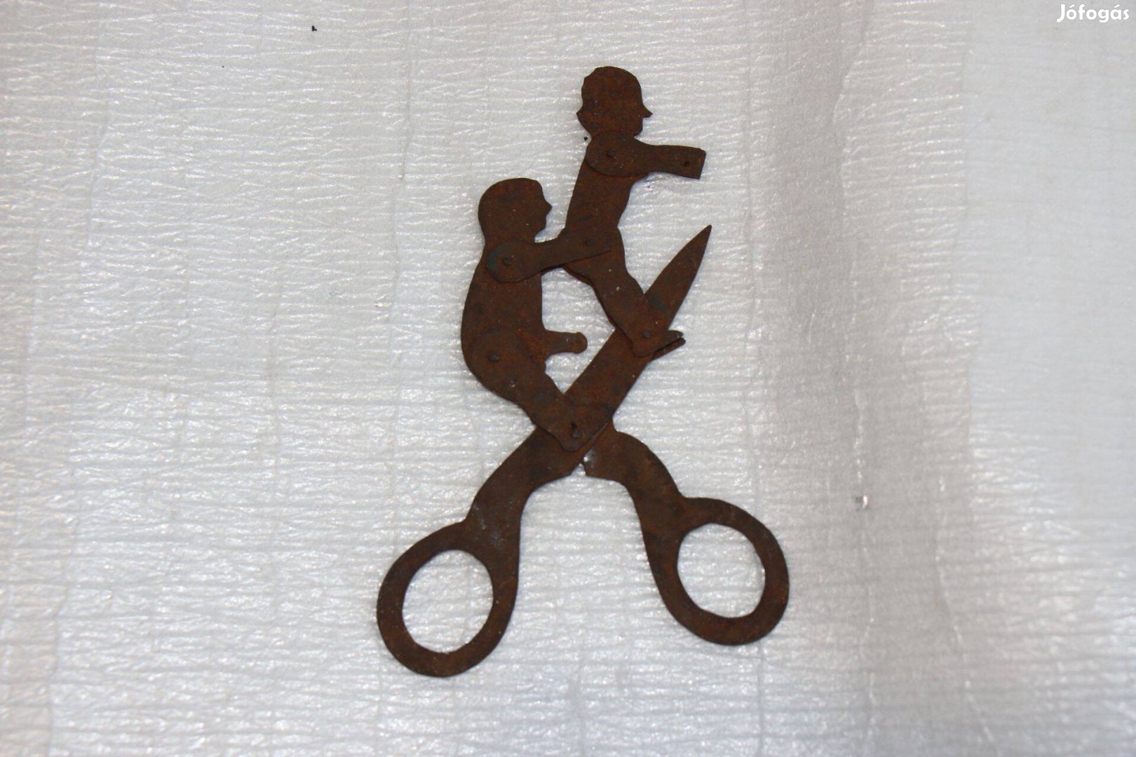 Trükkös biciklis pár