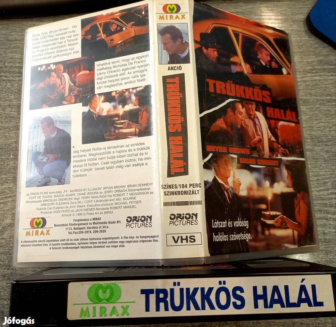 Trükkös halal - vígjátek vhs - Bryan Brown