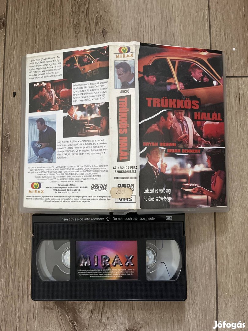 Trükkös halál vhs 