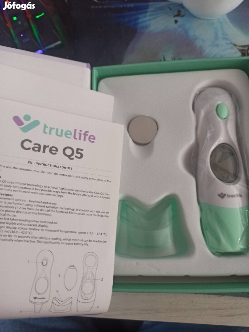 Trulifeq5 lázmérő digitális új eladó 