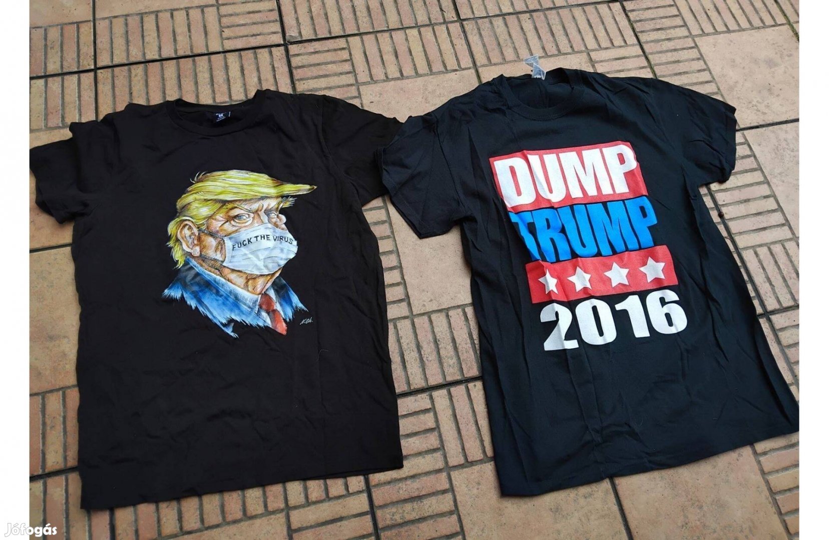 Trump póló USA amerikai póló M L 2db