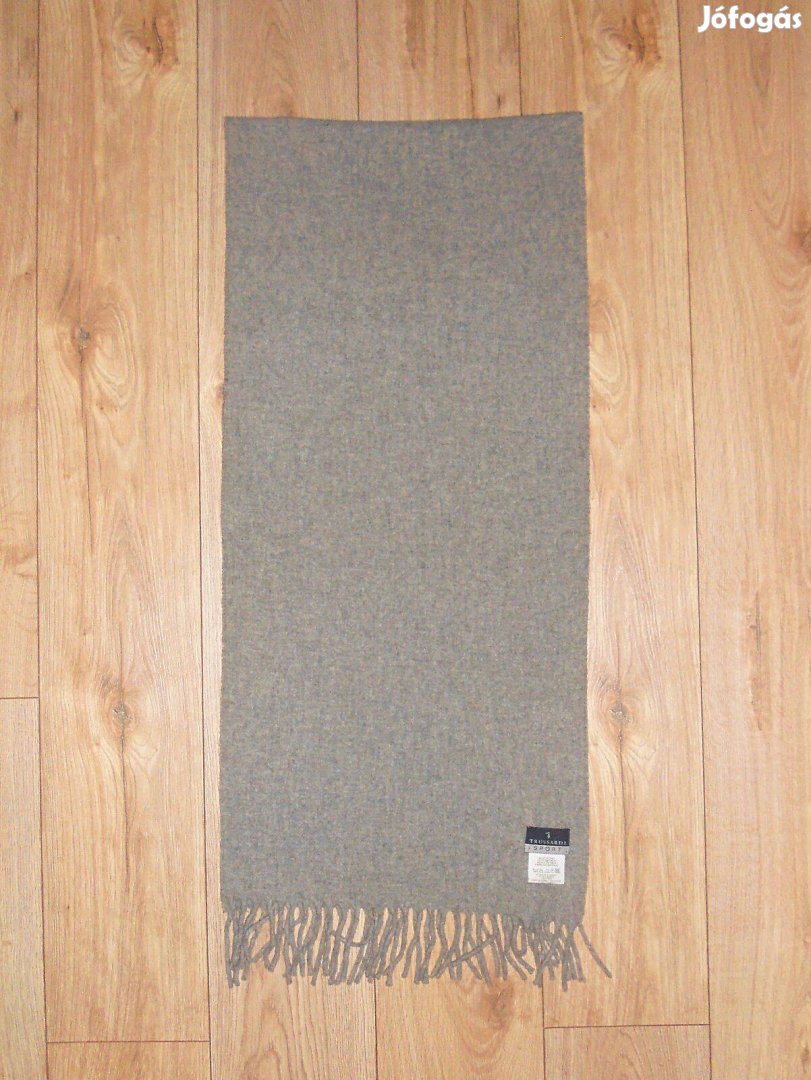 Trussardi szürke férfi sál 156x34 cm