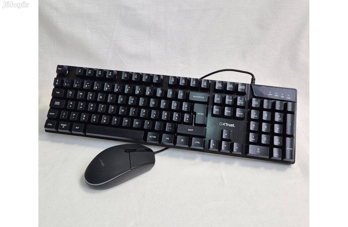 Trust Gxt 838 Azor Gaming billentyűzet és egér szett