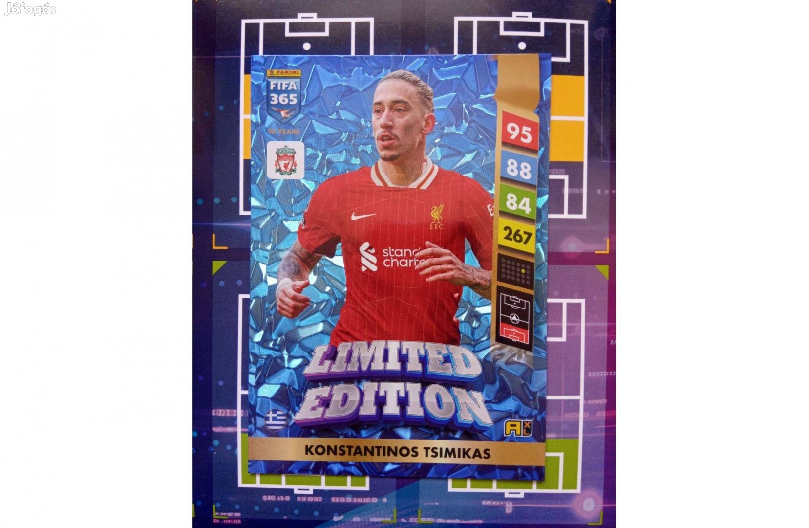 Tsimikas Liverpool Panini Fifa 365 2025 XXL Limited focis