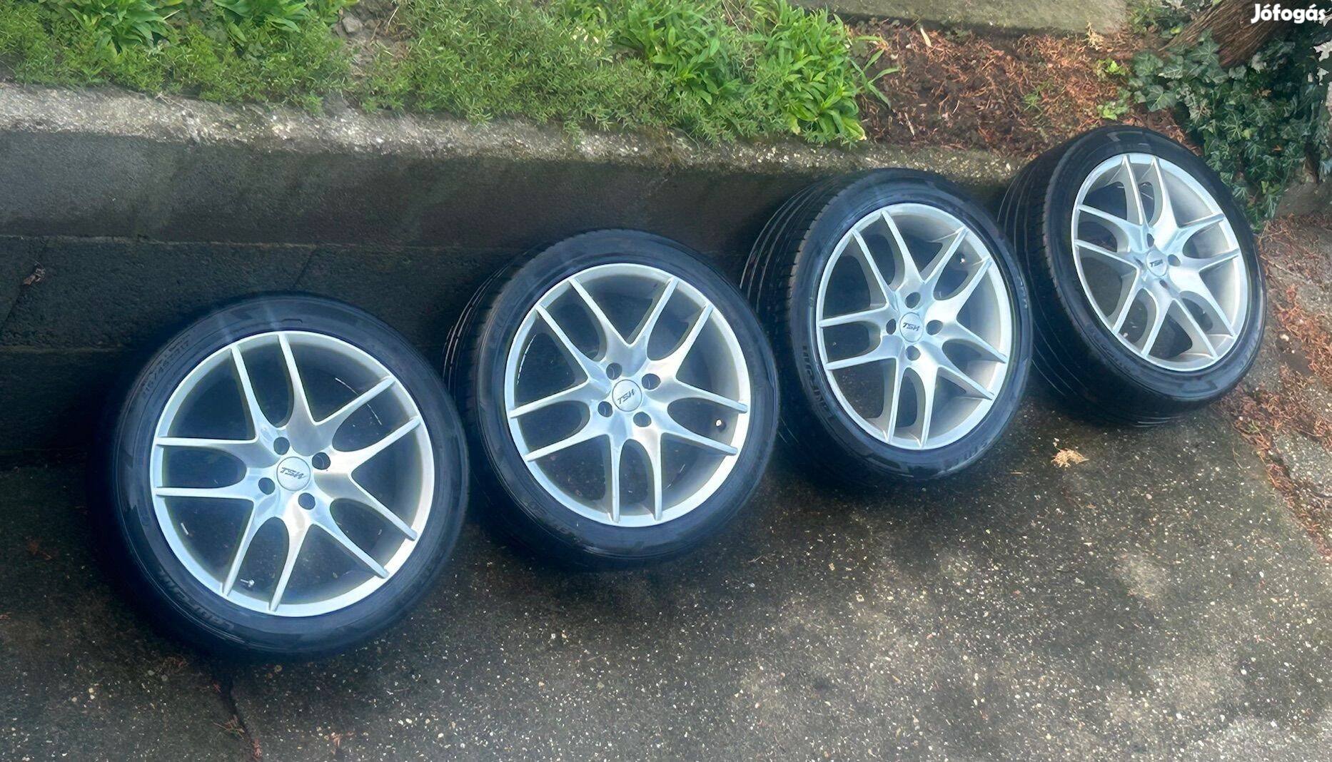 Tsw 17" alufelni garnitúra nyári gumikkal