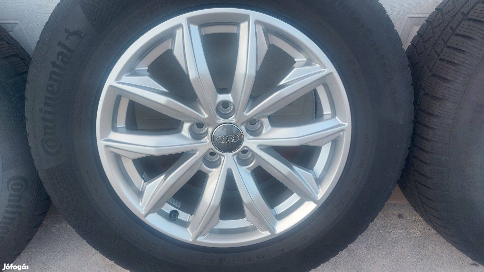 Ttt 2 Gyári,új , Audi Q5 17" alufelni téli gumi 5x112