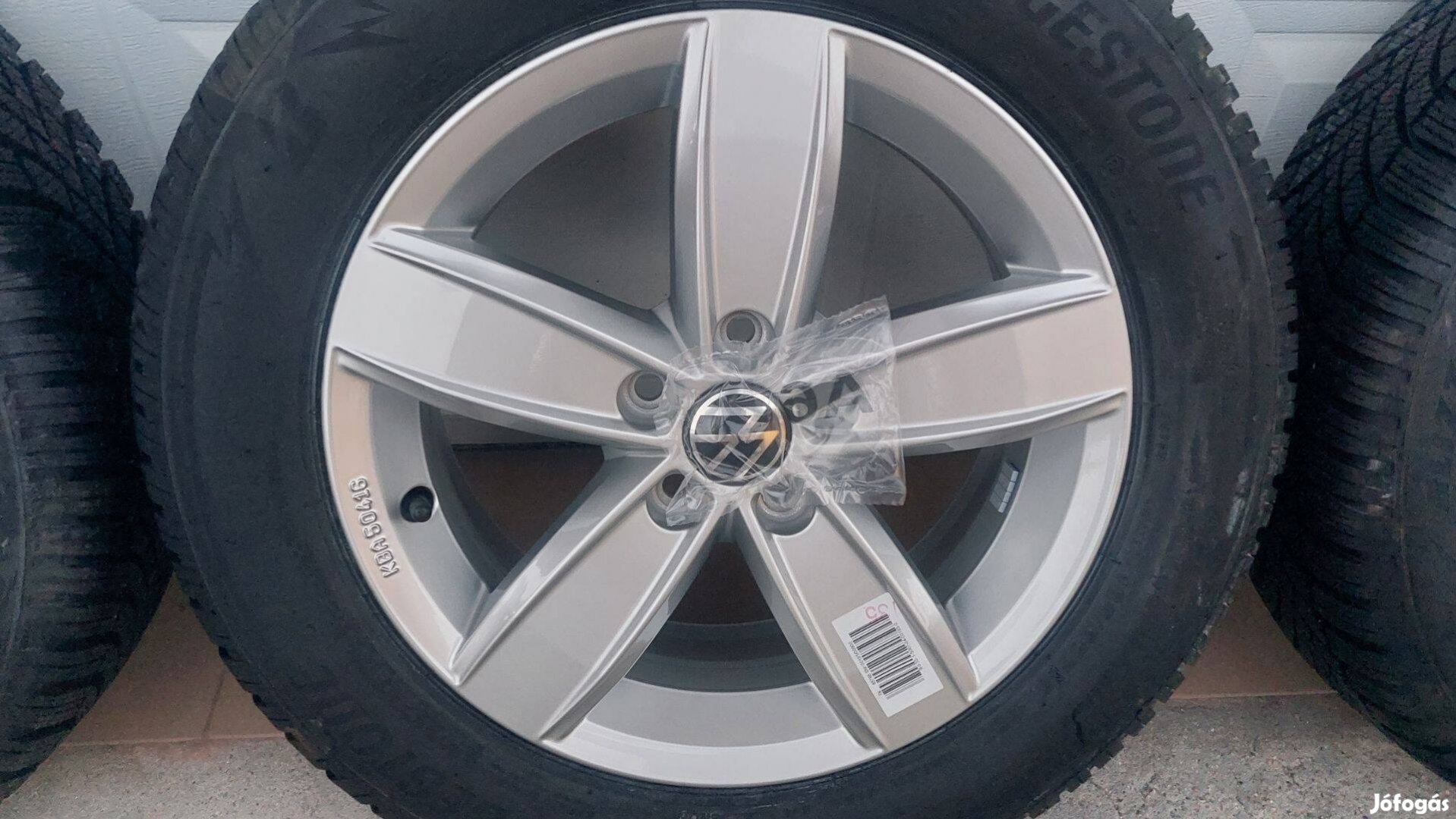 Ttt Gyári, Új, VW Polo 2G 15/Corvara/ alufelni 5x100 új Téli gumi