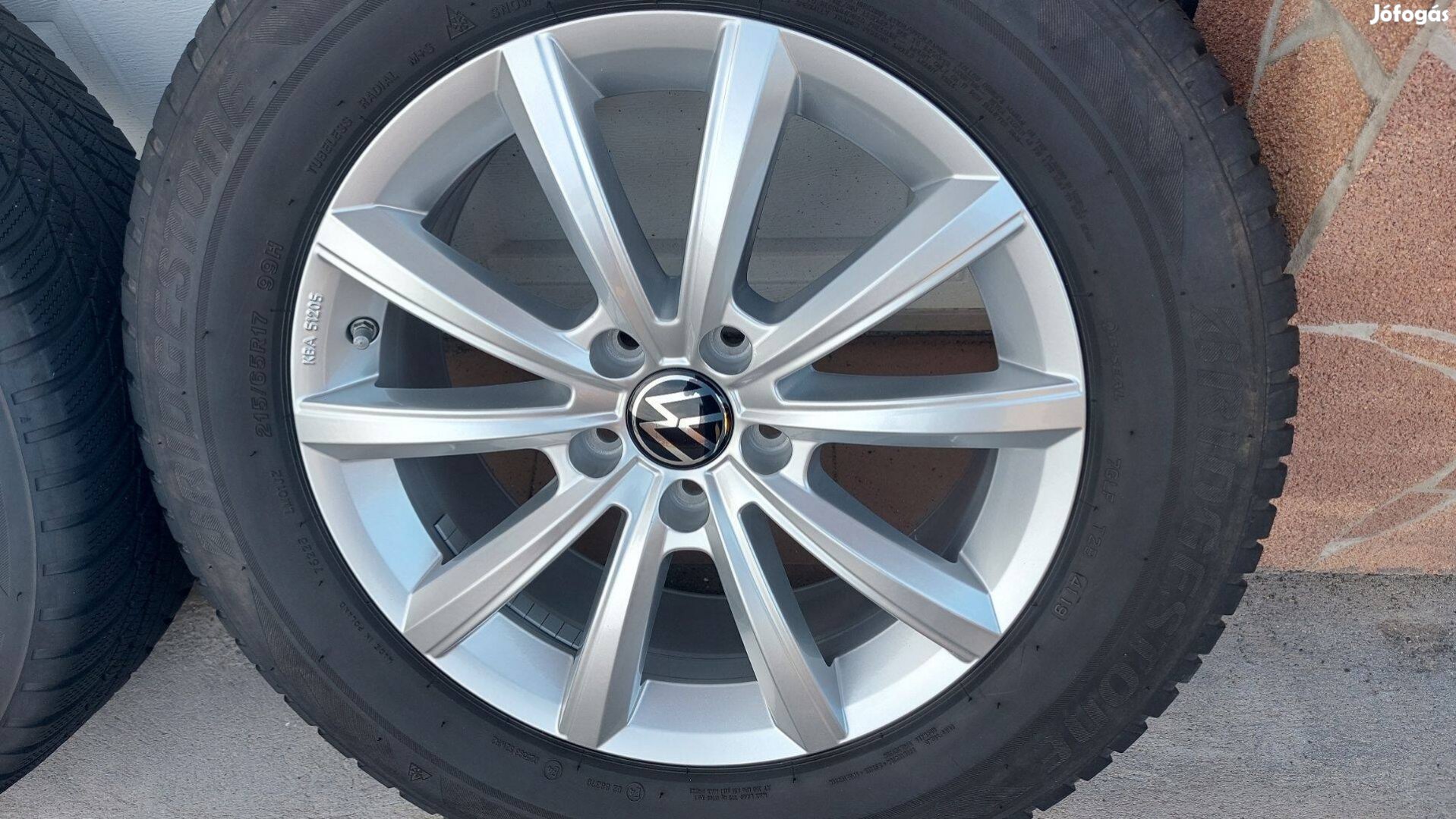 Ttt Gyári, VW Tiguán II. 5NA /Merano/17" alufelni téli gumikkal