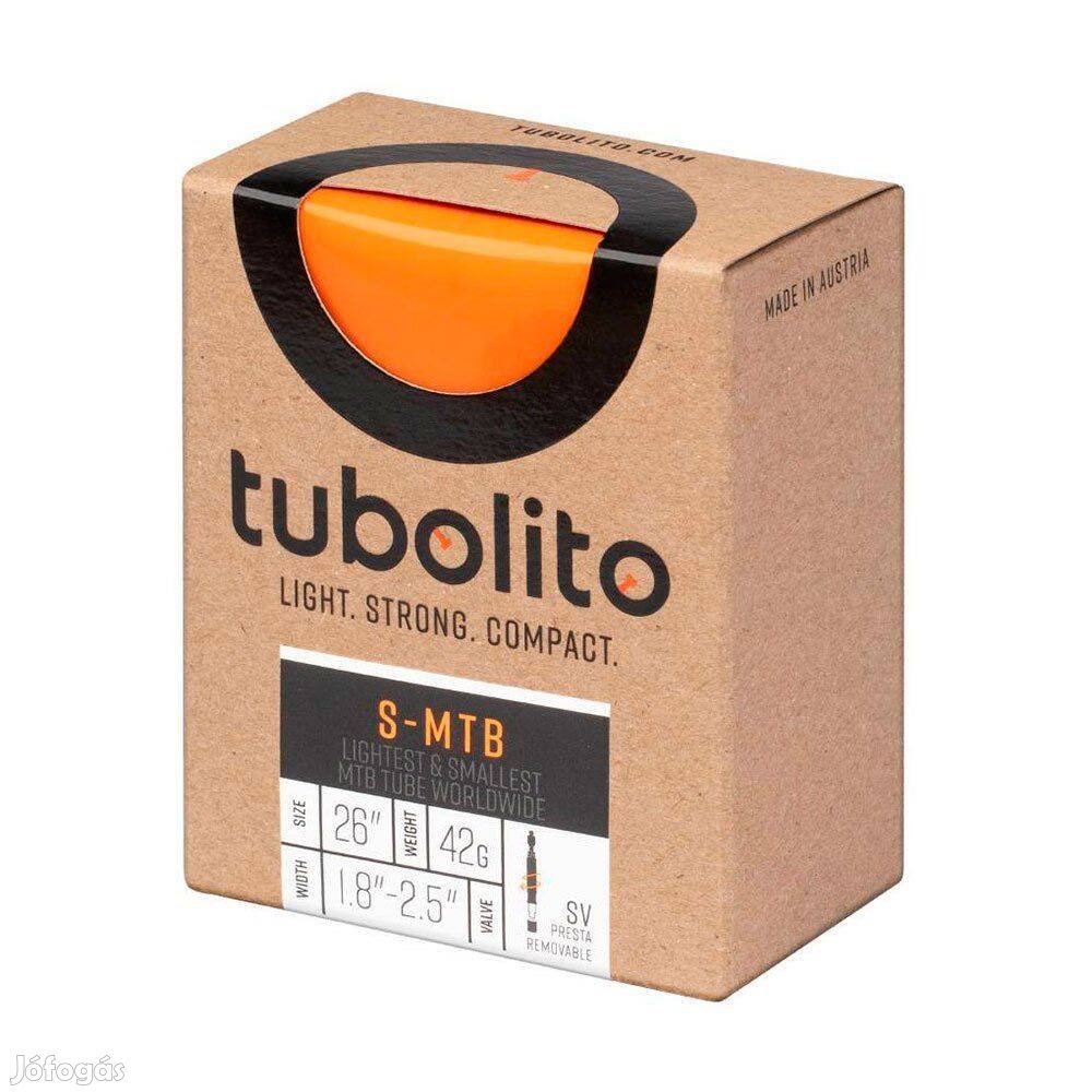 Tubolito S-Tubo hiperkönnyű, kicsi és nagyon erős tartalék belső 26"
