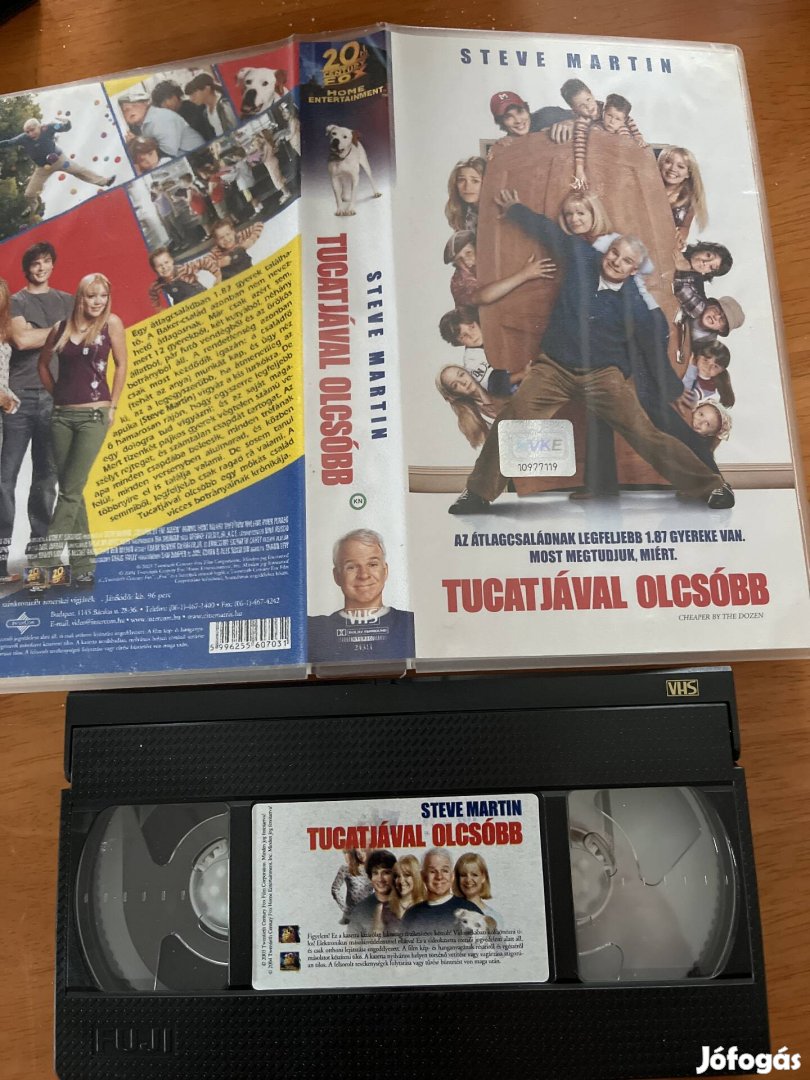 Tucatjával olcsóbb vhs