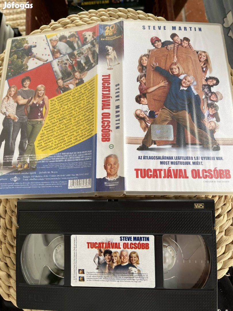 Tucatjával olcsóbb vhs