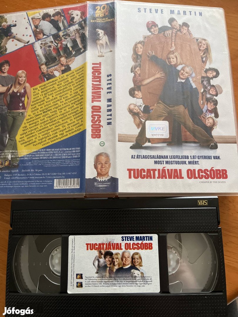 Tucatjával olcsóbb vhs 