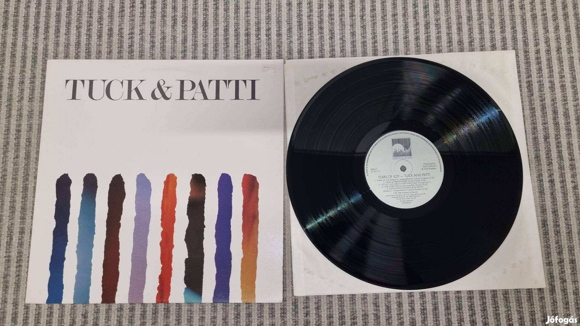 Tuck & Patti Tears Of Joy - LP (angol nyomás, jazz)