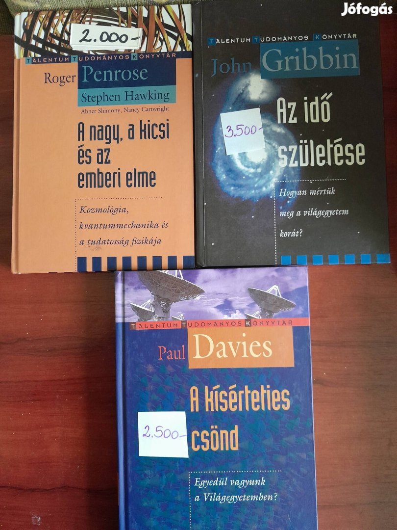 Tudományos , Kozmológiai, ismeretterjesztő , asztrofizikai könyvek!