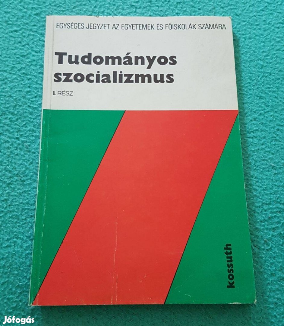 Tudományos szocializmus - II. rész könyv