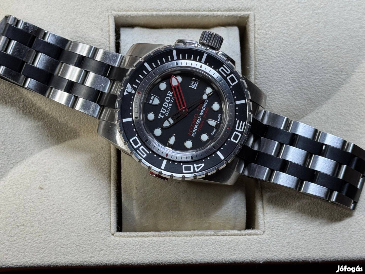 Tudor Hydronaut Hydro 1200 acél csattal 45 Lgsw
