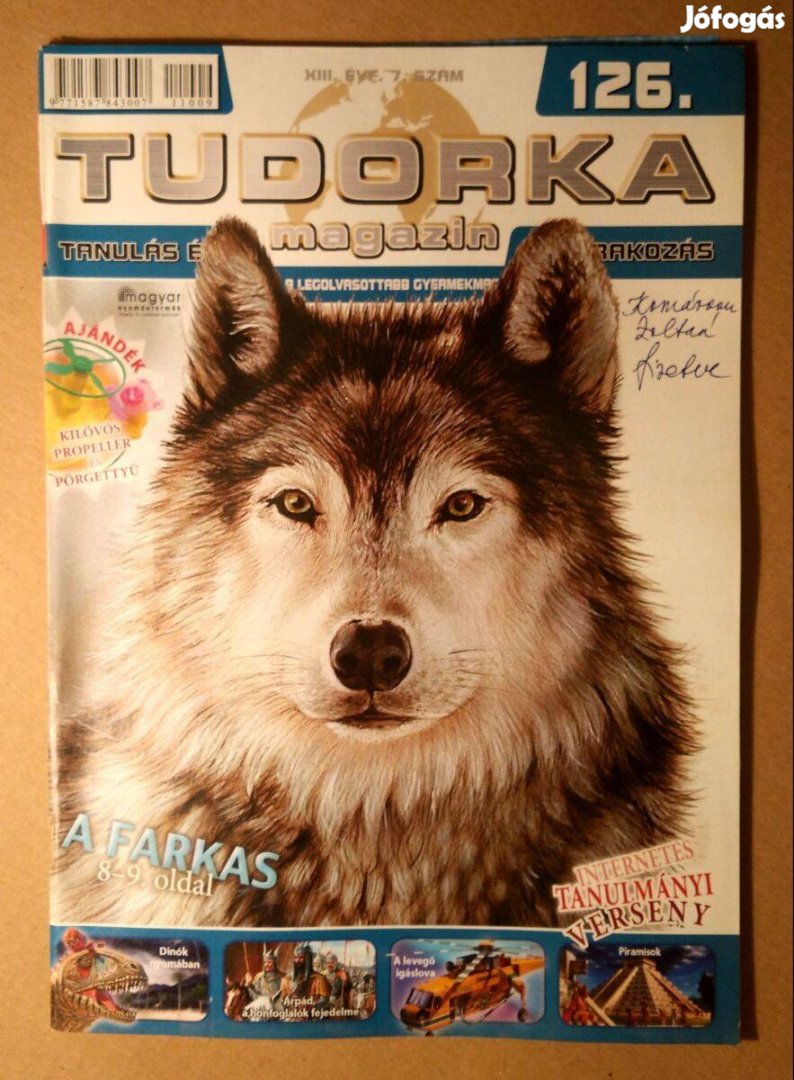 Tudorka Magazin 126. (2011) melléklet+poszter (6kép+tartalom)