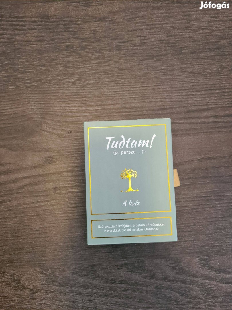 Tudtam! (ja, persze) Társasjáték