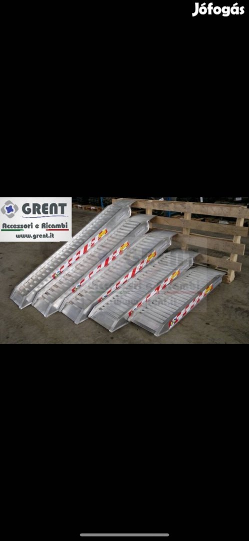 Tufa alumínium rámpa