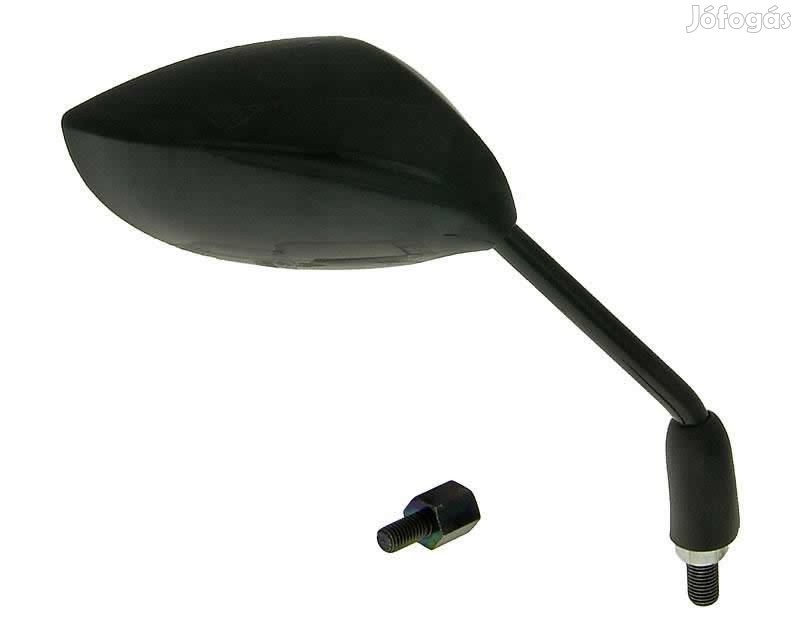 Tükör Sport jobb, M8 / M10 bal- / jobb kezes menetes (adapterek), ovál