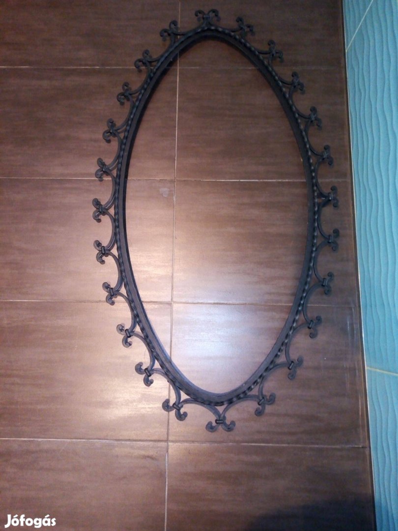 Tükör keret kovácsolt vas