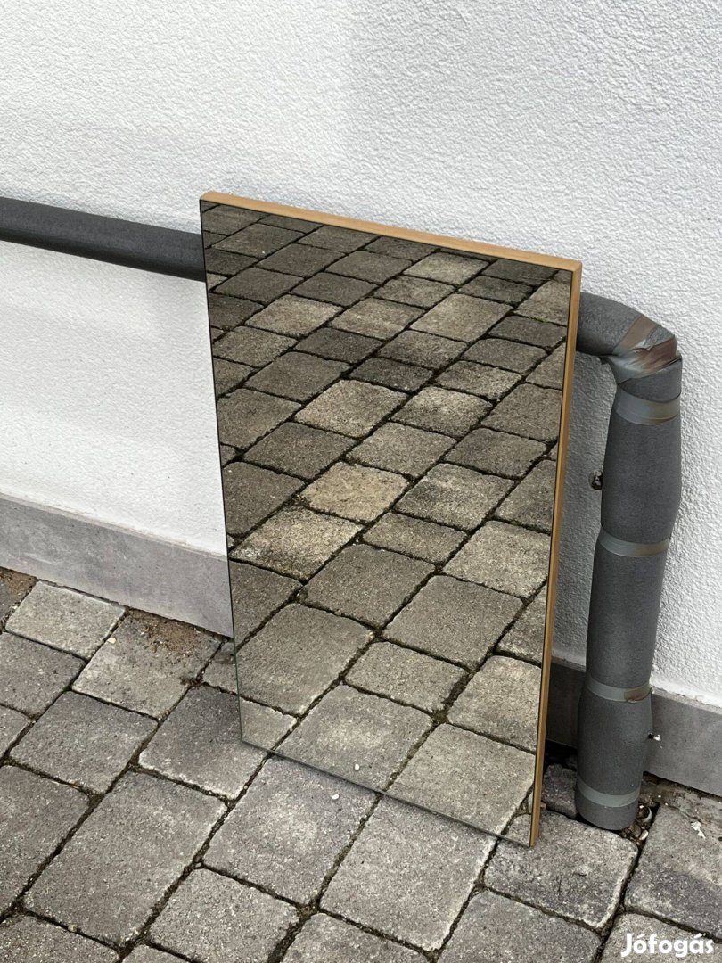 Tükör nyír színű kerettel