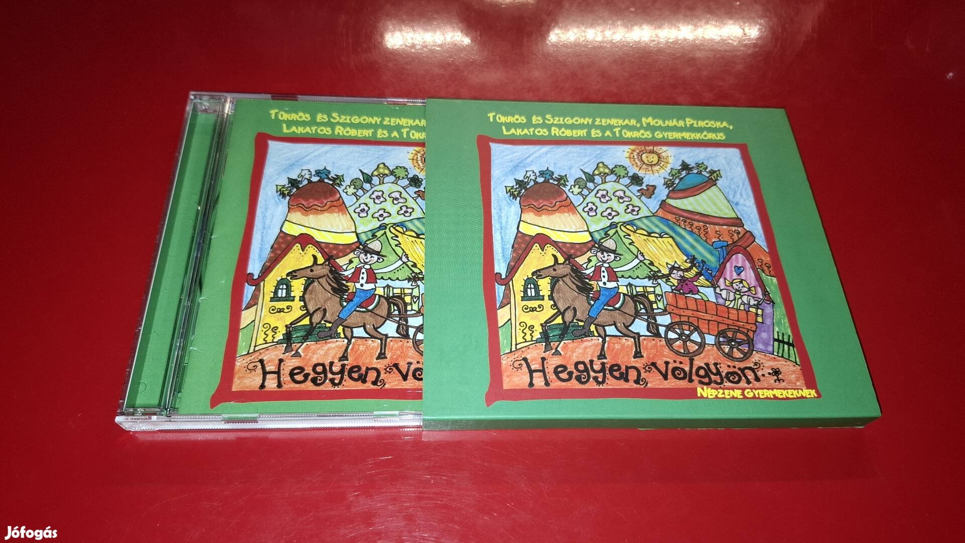 Tükrös Zenekar Hegyen Völgyön Népzene gyerekeknek Cd