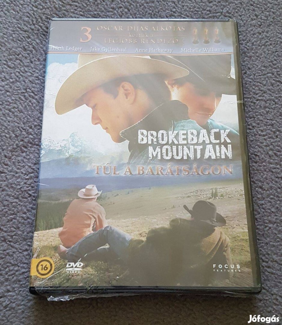 Túl a barátságon (Brokeback Mountain) dvd (bontatlan)