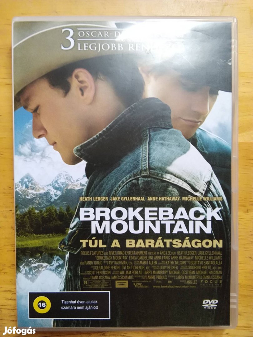 Túl a barátságon újszerű dvd Haeth Ledger