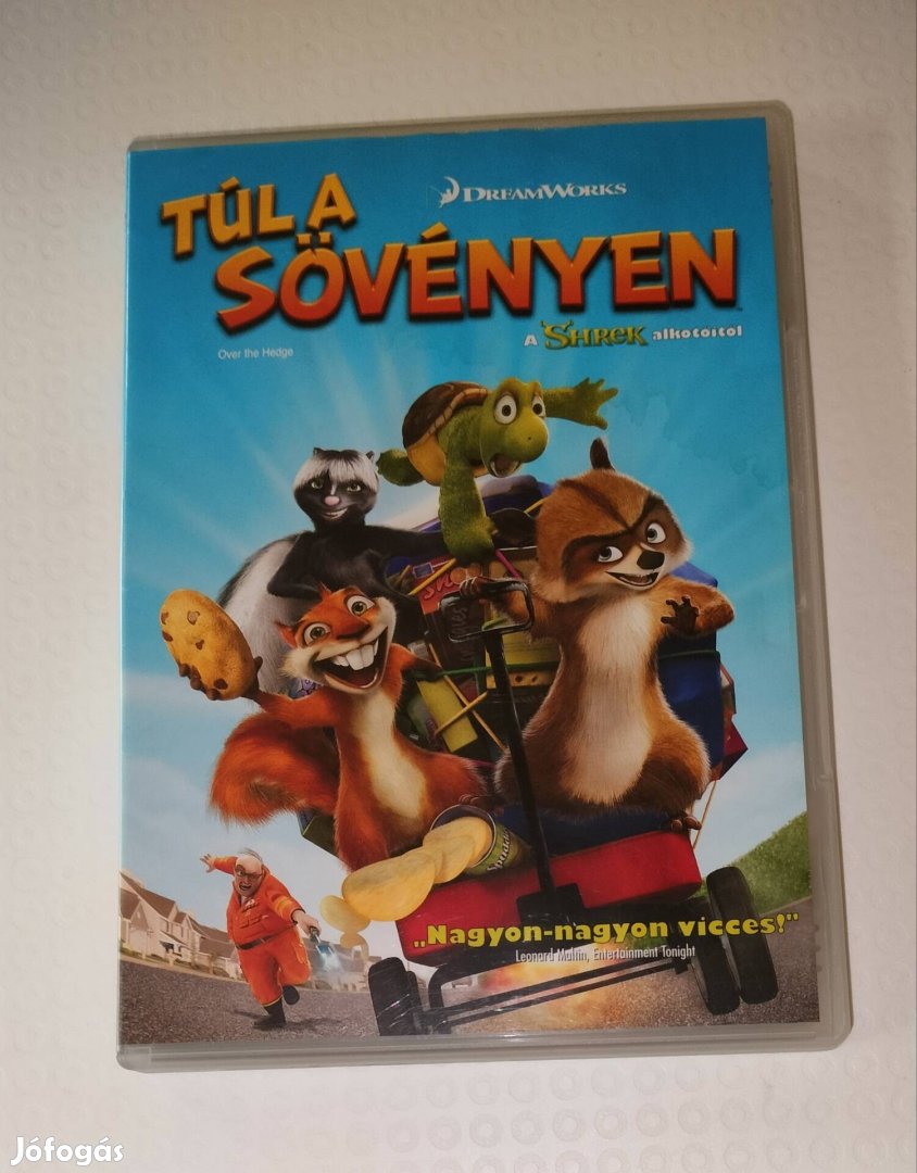 Túl a sövényen dvd 