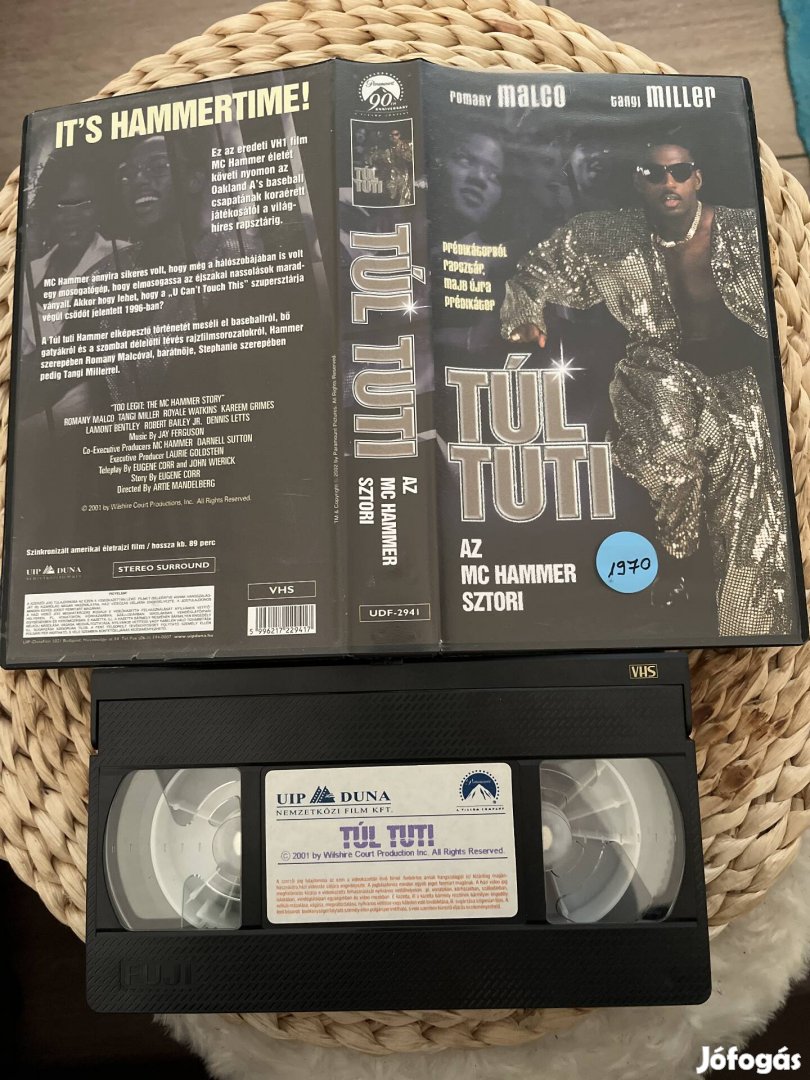 Túl tuti vhs. 