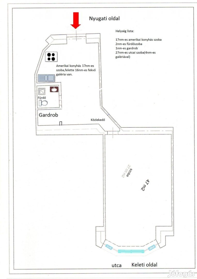 Tulajdonostól 47nm-es felújított 2 szobás lakás eladó 06703984287