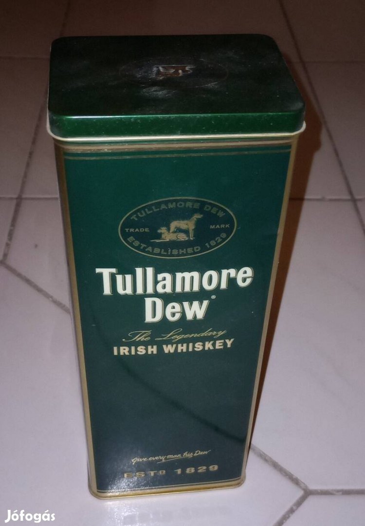 Tullamore Dew fém italos doboz