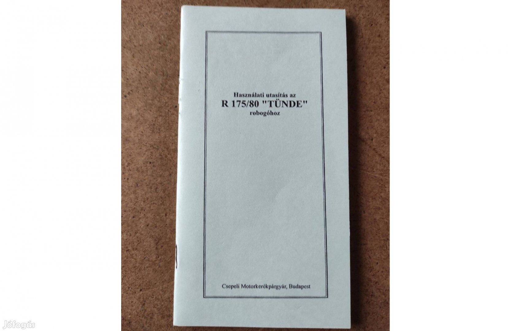 Tünde R 17580 Tünde kezelési használati utasítás