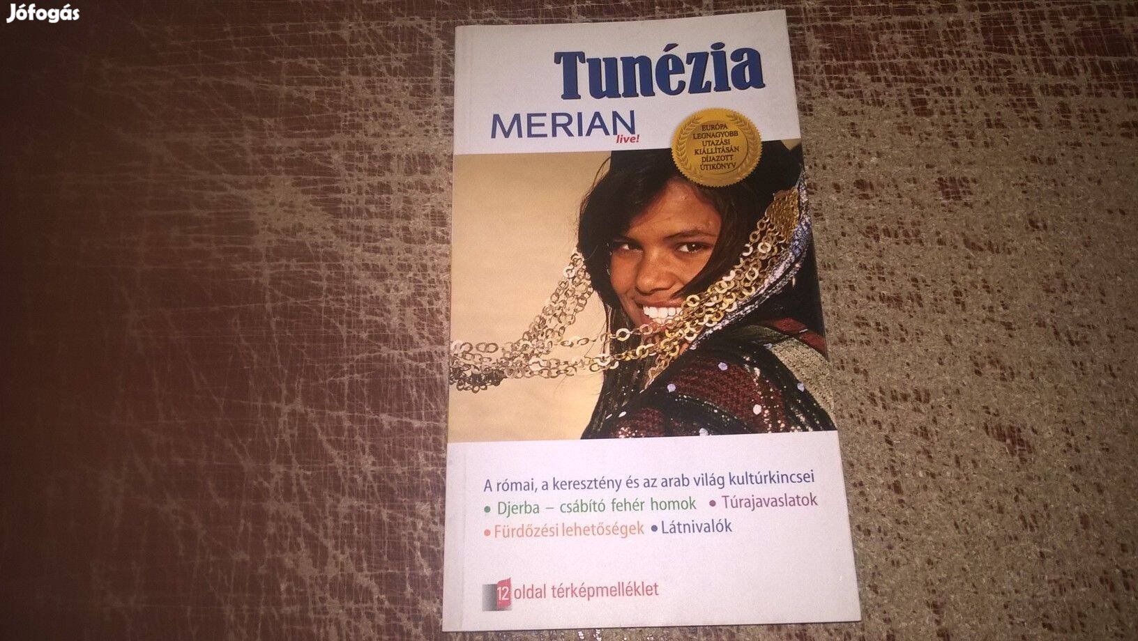 Tunézia Merian útikönyv