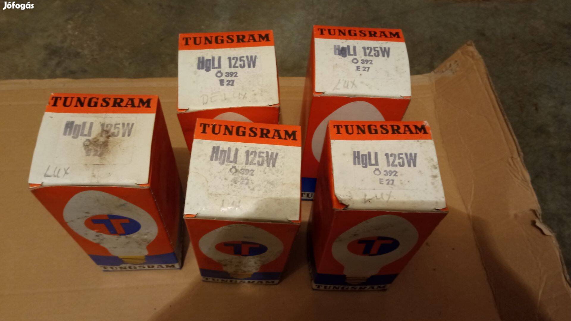 Tungsram higanygőzlámpák