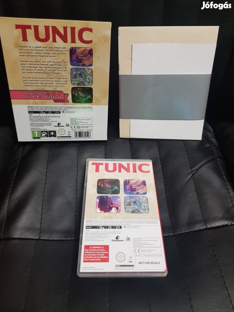 Tunic Deluxe edition Nintendo Switch játék