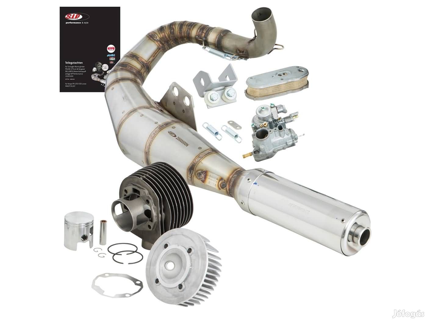 Tuningkit SIP POLINI 177 ccm SPORT Legális Vespa P125-150X, PX125-150E