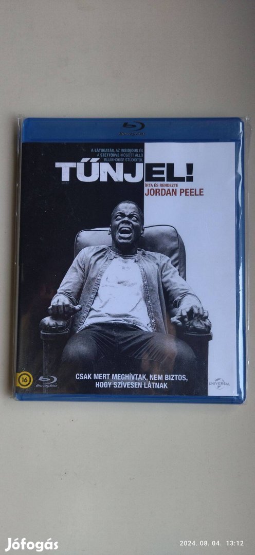 Tűnj el! Blu-ray Magyar Blu ray Lemez Jordan Peele filmje