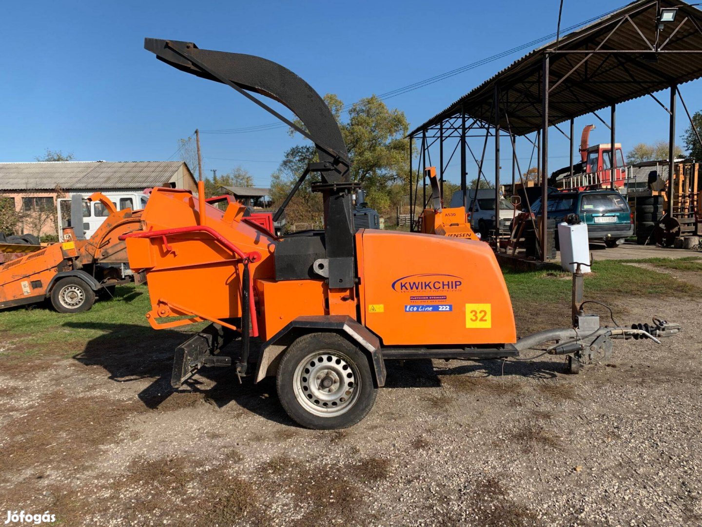 Tünnissen 222M Faaprítógép Ágdaráló Ágaprító Gallydaráló