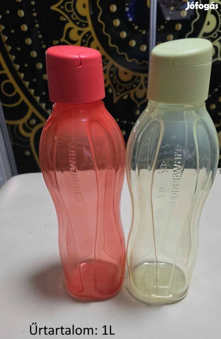 Tupperware 1L -es öko palackok