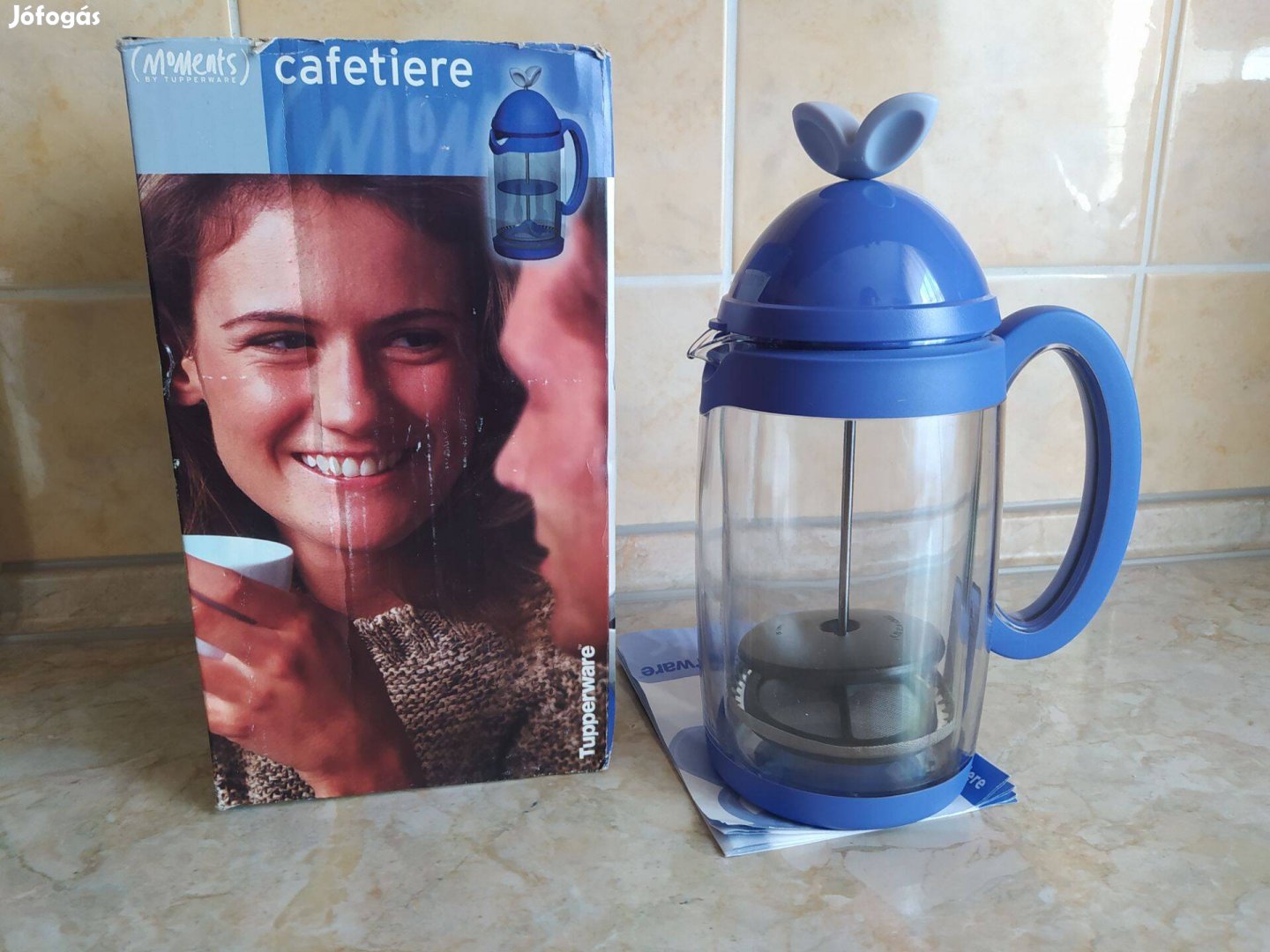 Tupperware Cafetiere French Press dugattyús kávéfőző